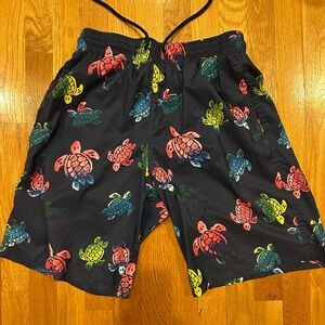 Authentic, Worn & Ripped VILEBREQUIN Men’s  Okohina print L long bathing suit